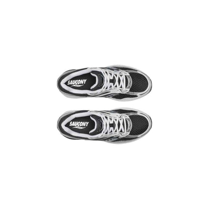 Black And White Synthetic Athletic Sneakers