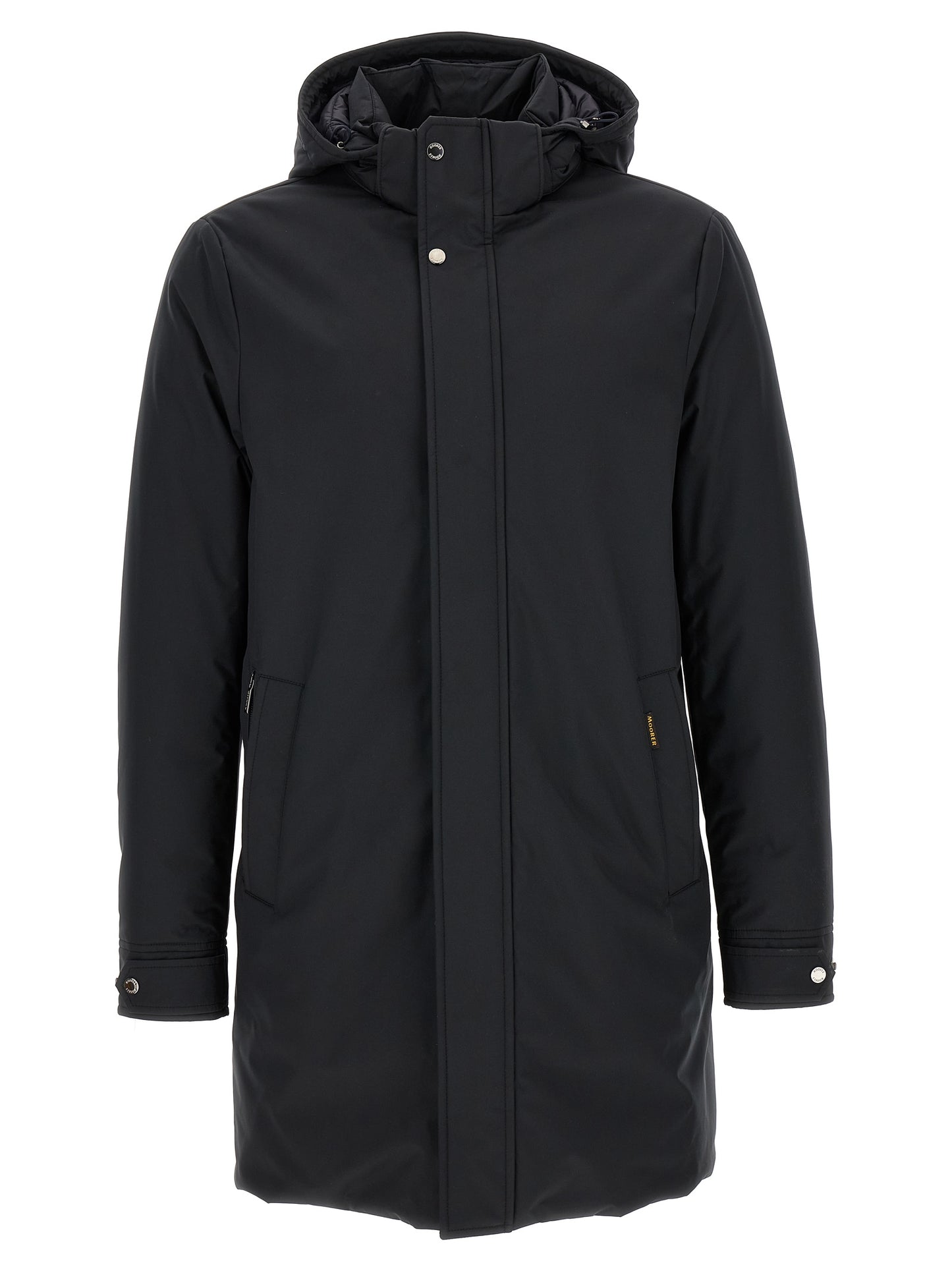 Blue Wool Parka