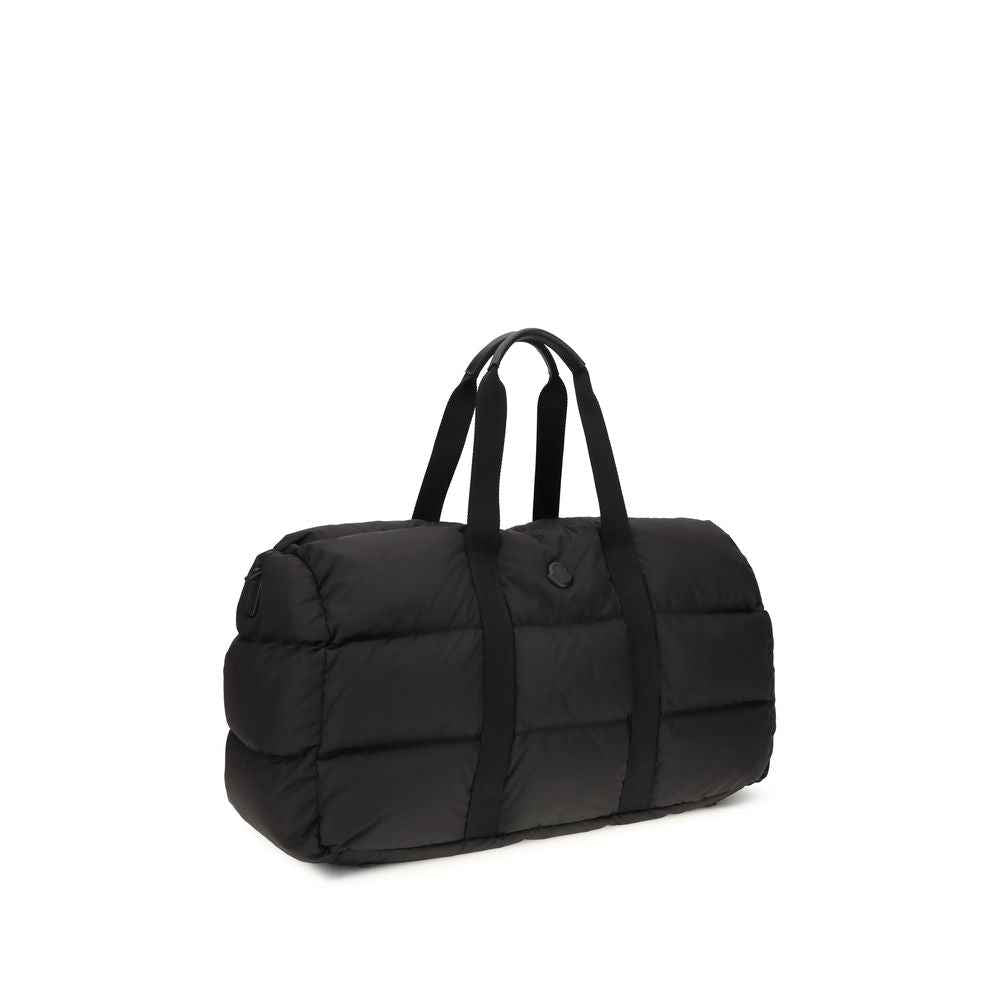 Black Polyester Shoulder Bag