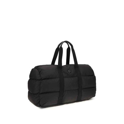 Black Polyester Shoulder Bag