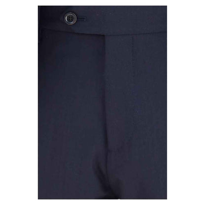 Blue Wool Oves Aries Two-Piece Suit