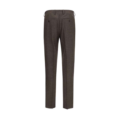 Brown Viscose Dress Pants