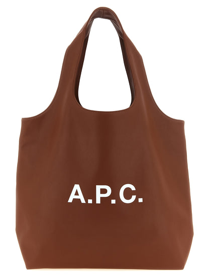 Brown Polyester Tote Bag