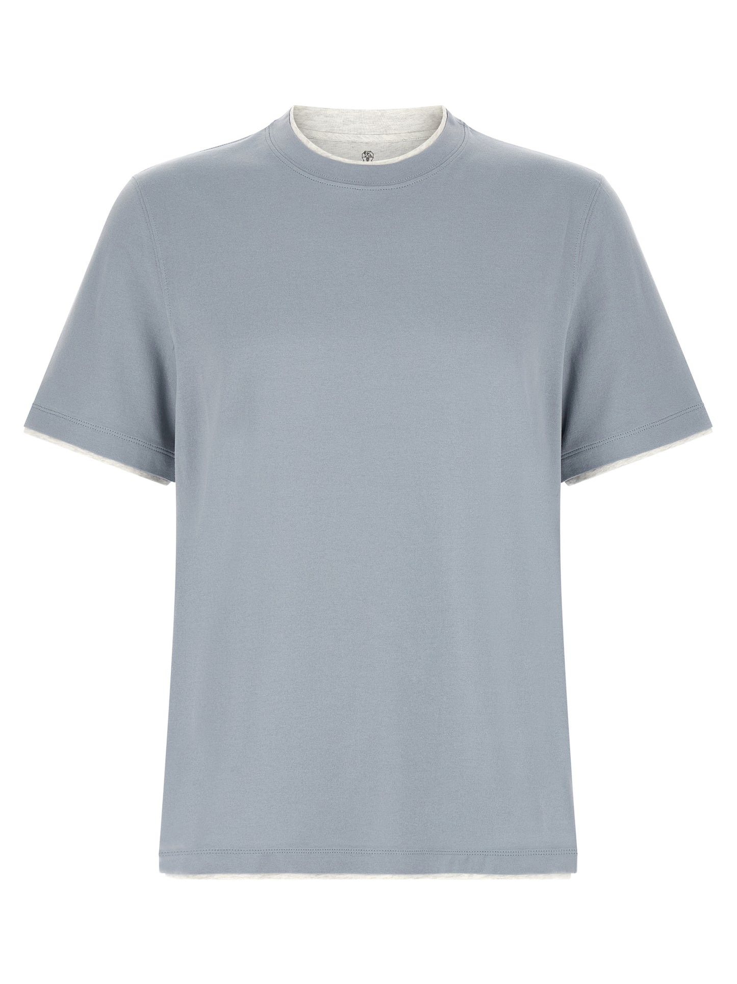 Blue Cotton T-Shirt