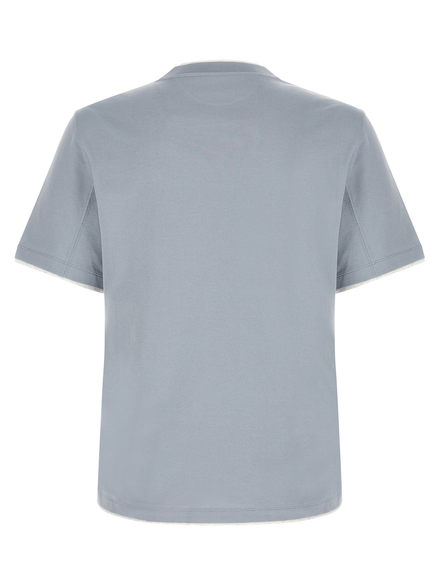 Blue Cotton T-Shirt