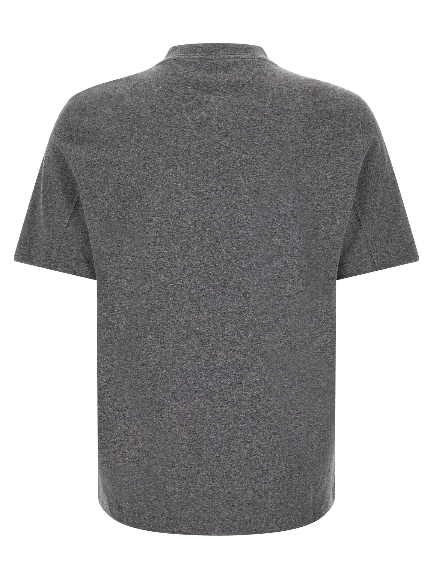Gray Cotton T-Shirt