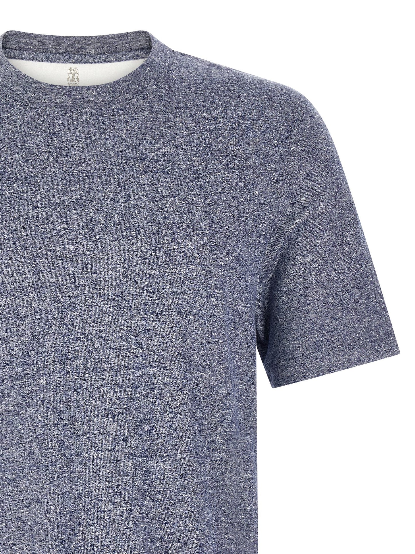 Blue Linen T-Shirt