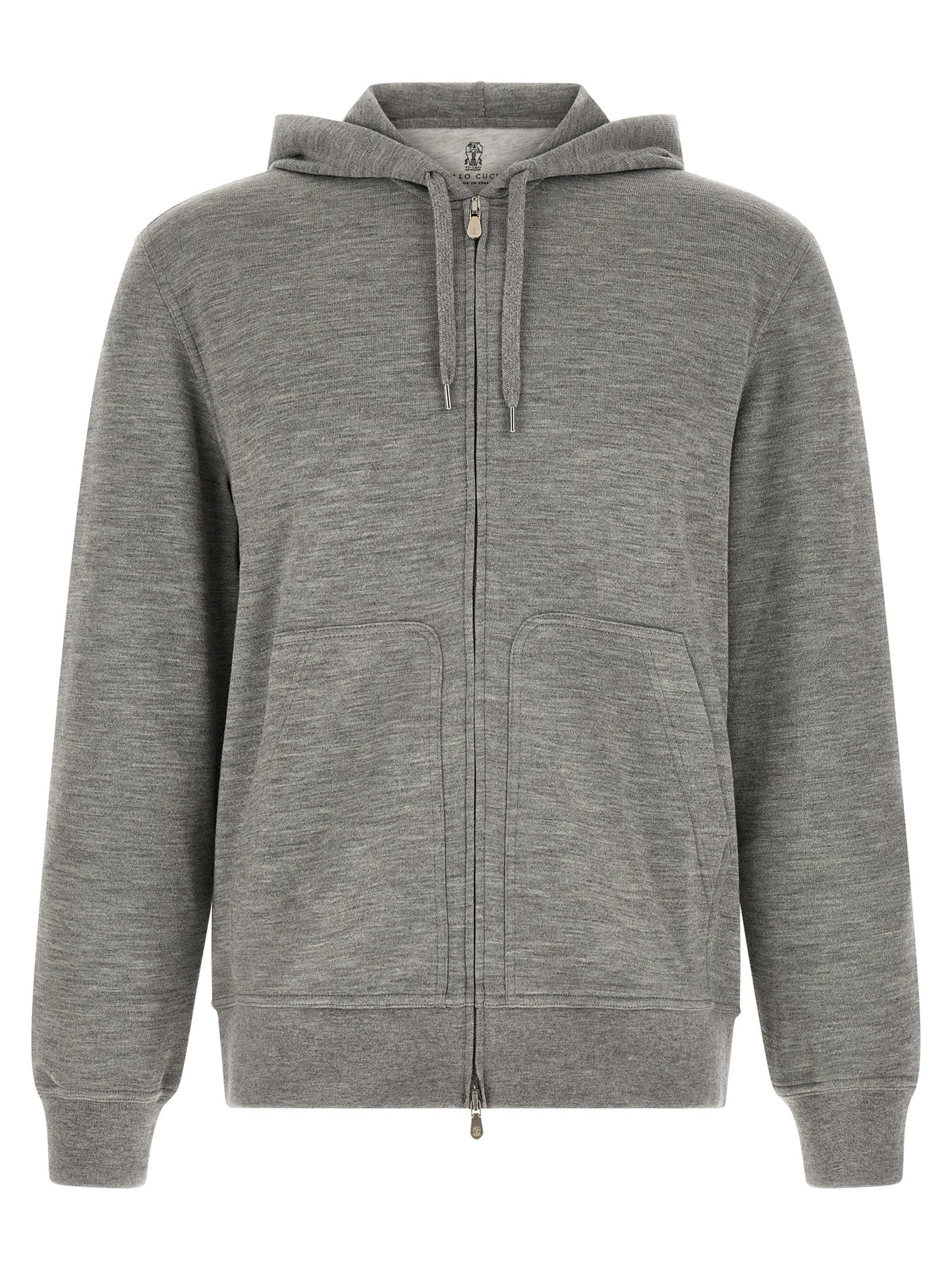 Gray Cashmere Sweatshirt
