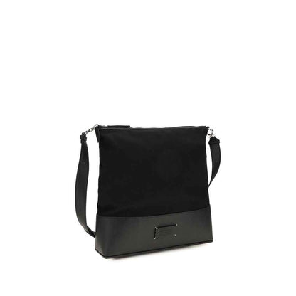 Black Calf Leather Bos Taurus Shoulder Bag