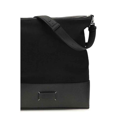 Black Calf Leather Bos Taurus Shoulder Bag