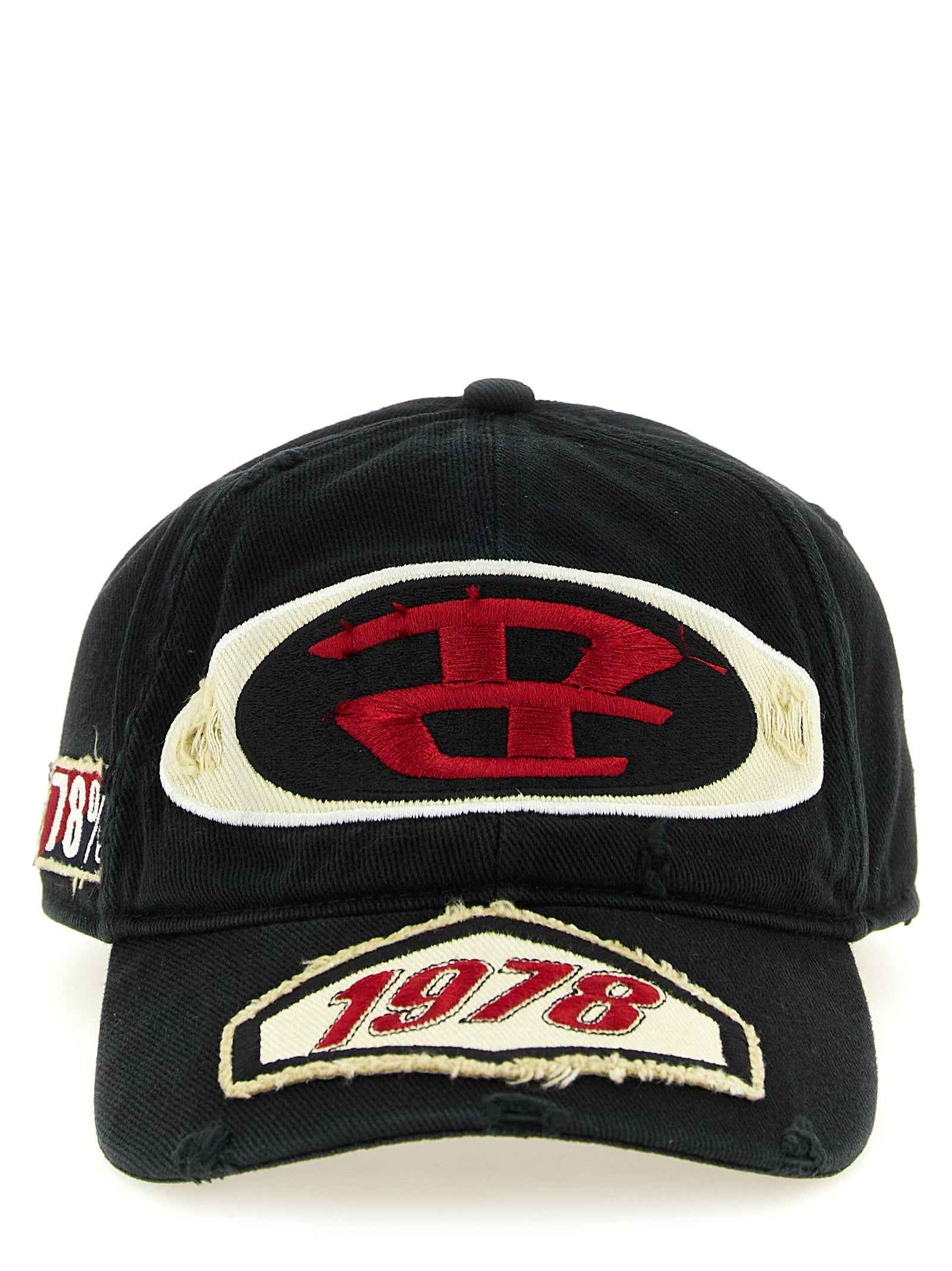 Black Cotton Cap (Baseball Hat)