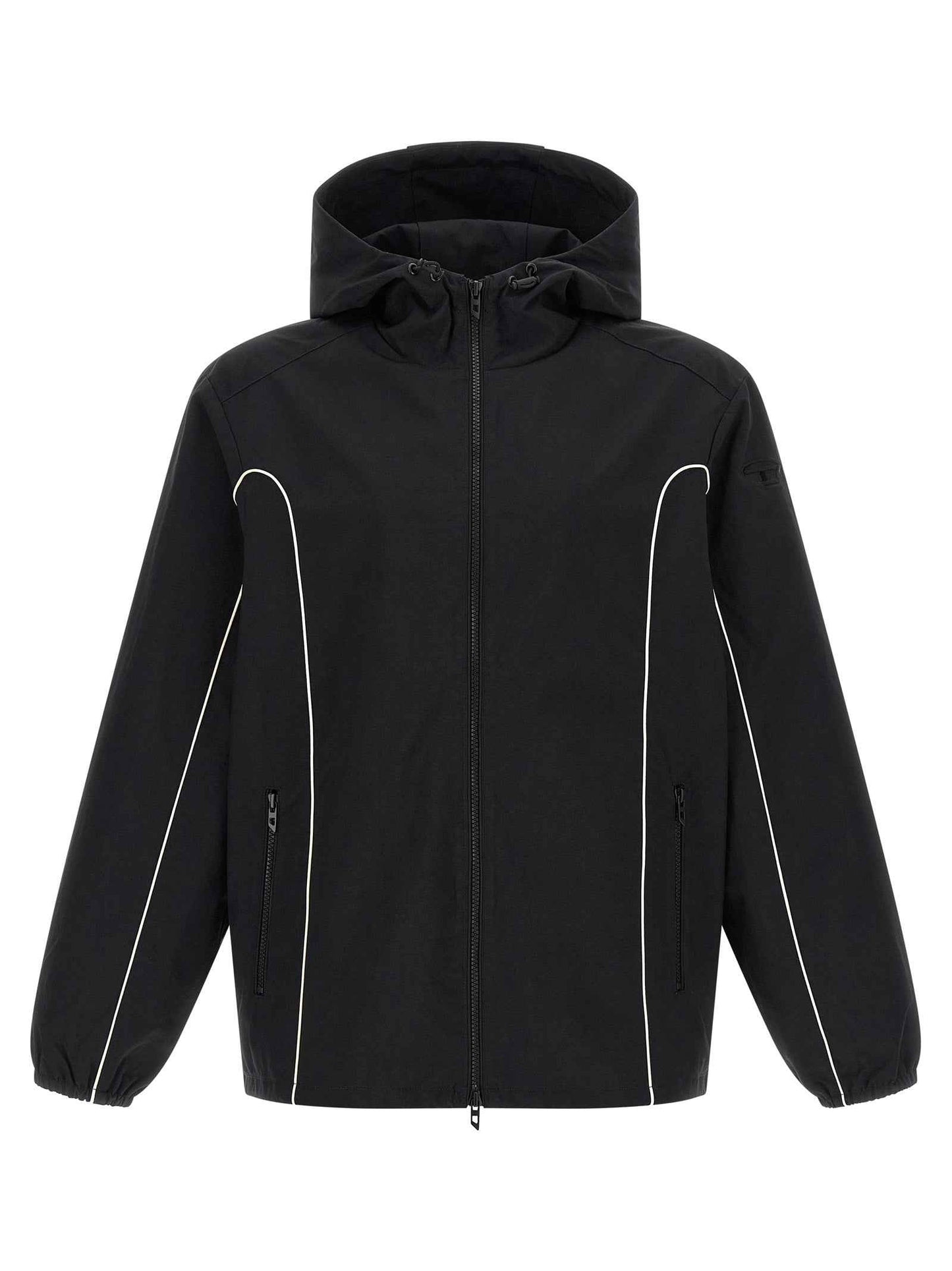 Black Polyamide Shell Jacket
