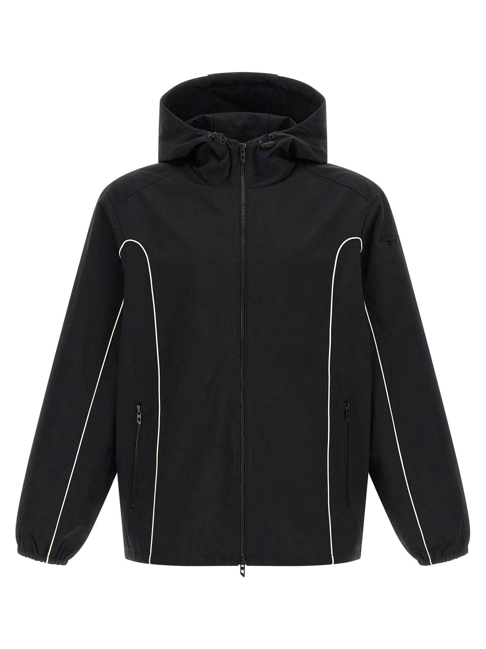 Black Polyamide Shell Jacket