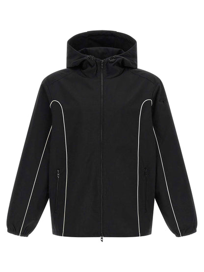 Black Polyamide Shell Jacket