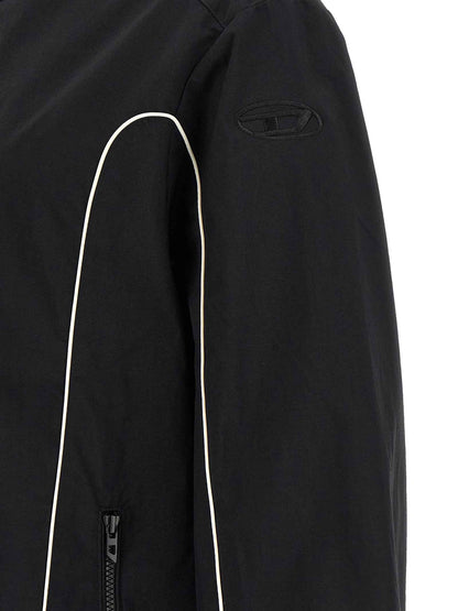 Black Polyamide Shell Jacket
