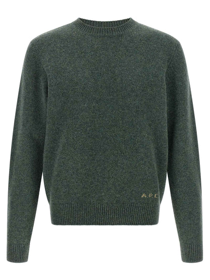 Bicolor Wool Cardigan
