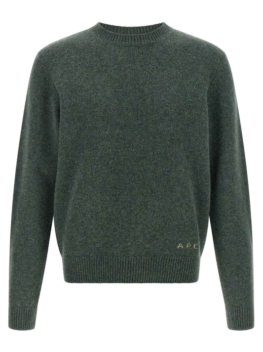 Bicolor Wool Cardigan