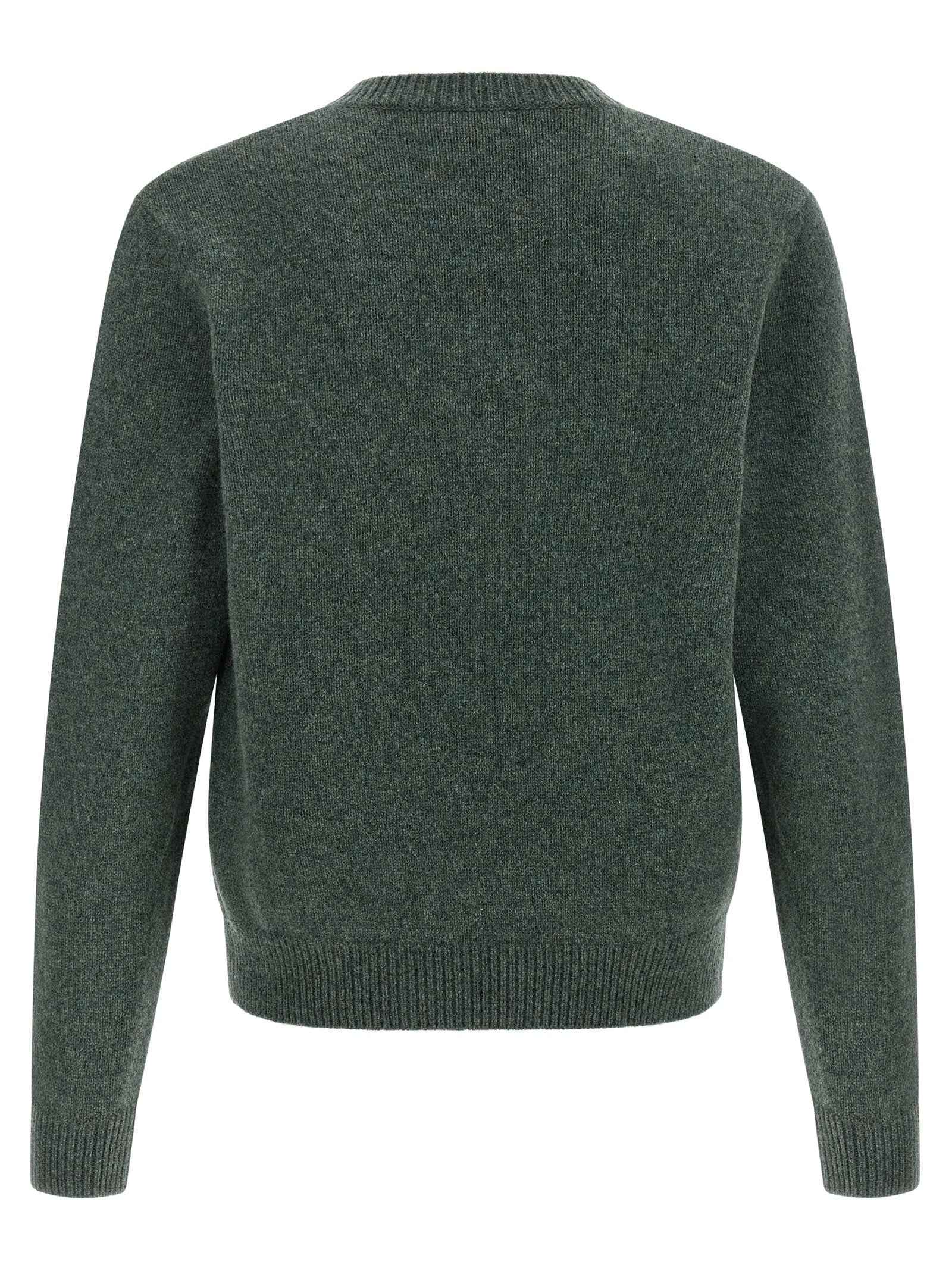 Bicolor Wool Cardigan