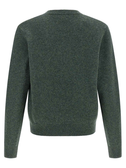 Bicolor Wool Cardigan