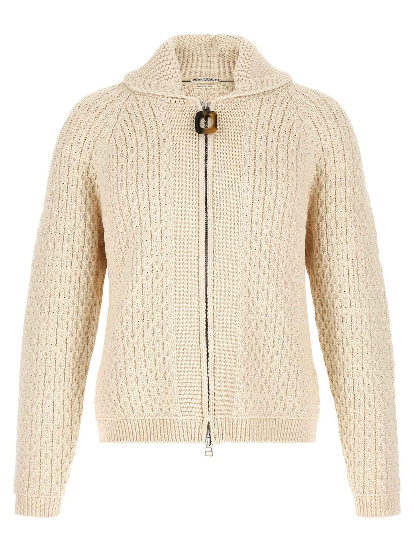 White Cotton Cardigan