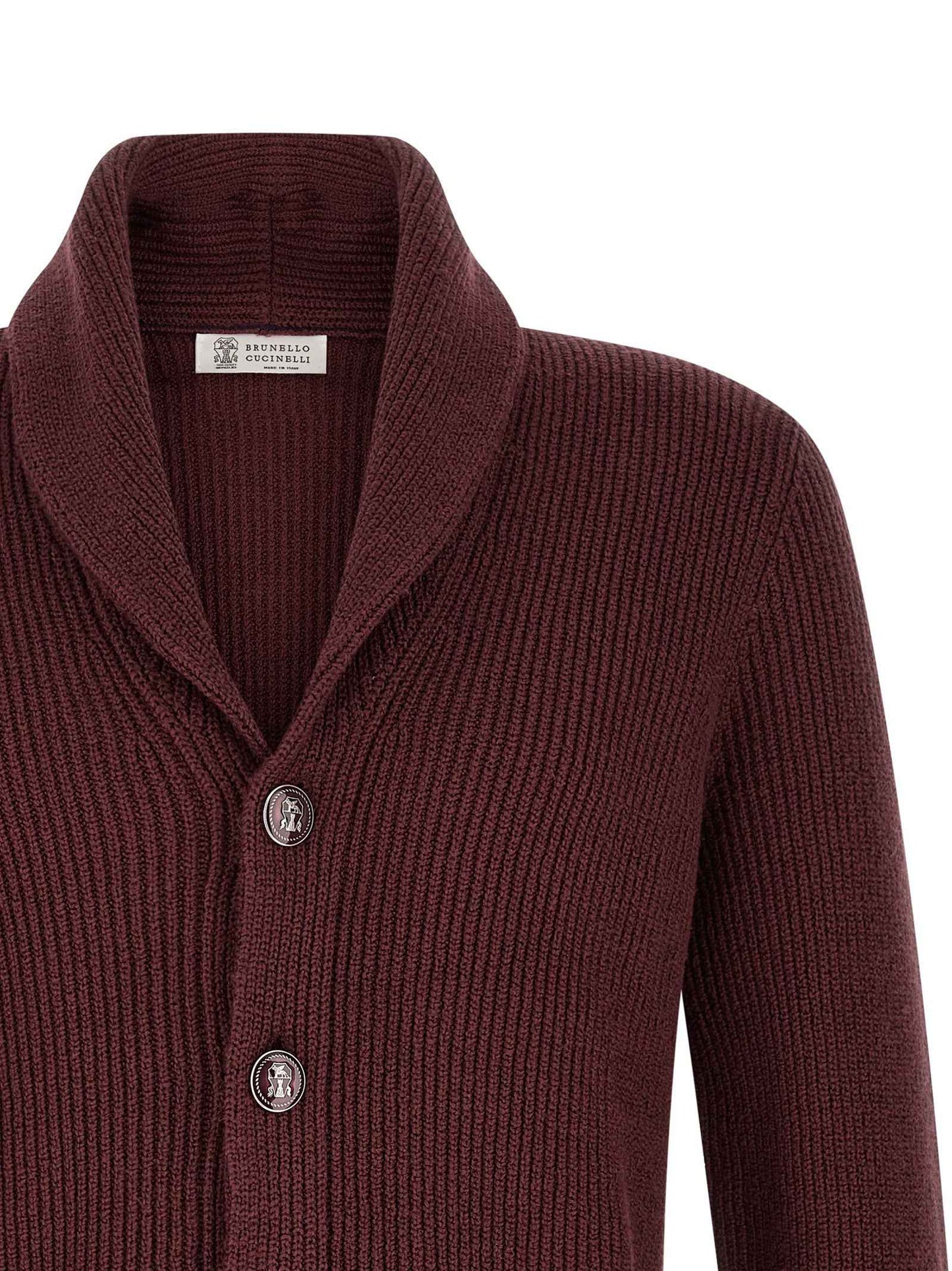 Bordeaux Cotton Cardigan