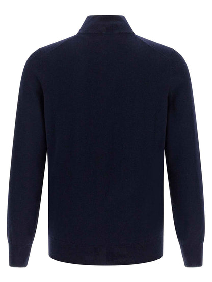 Blue Cashmere Cardigan