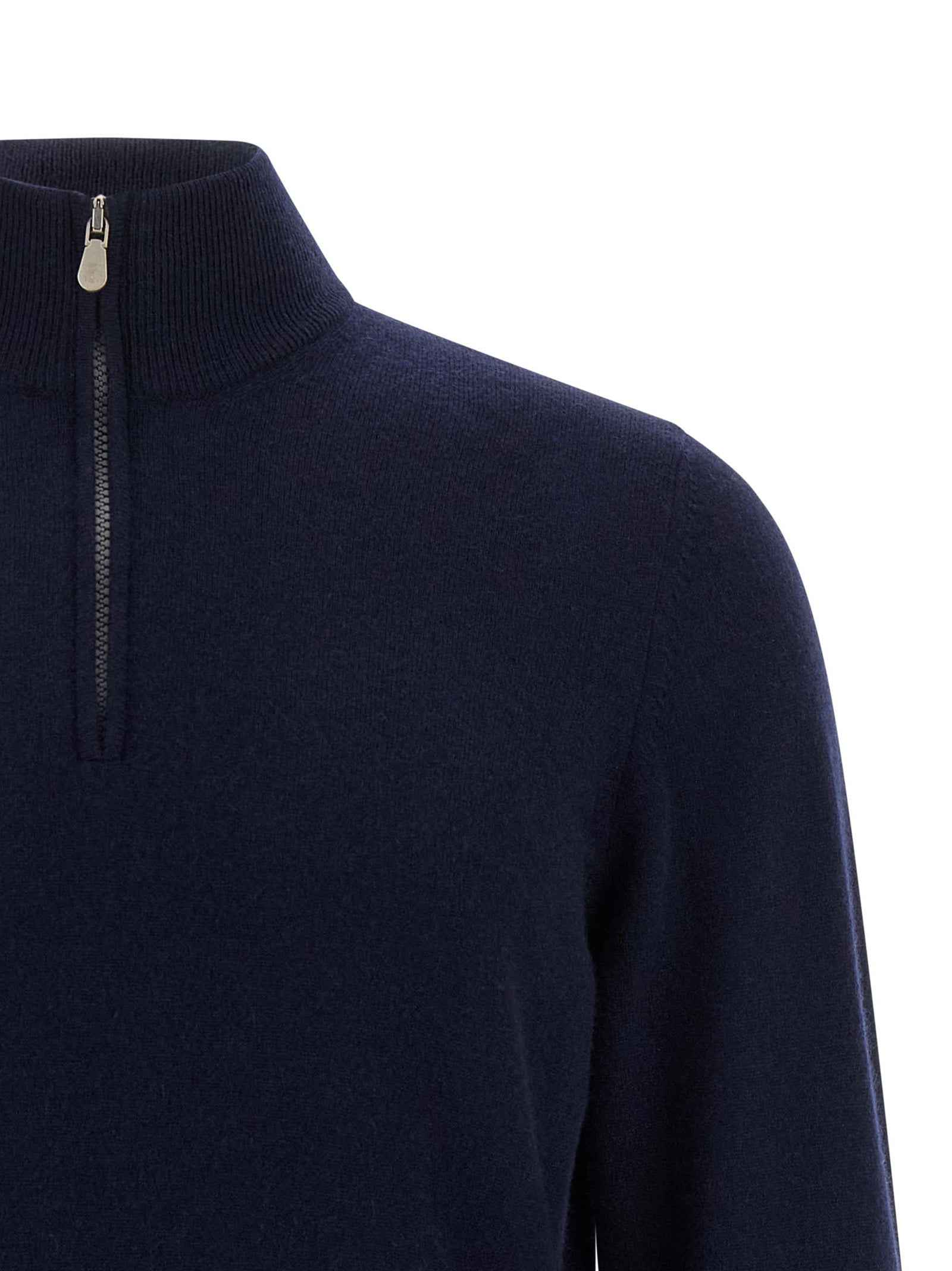 Blue Cashmere Cardigan