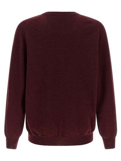 Bordeaux Cashmere Cardigan