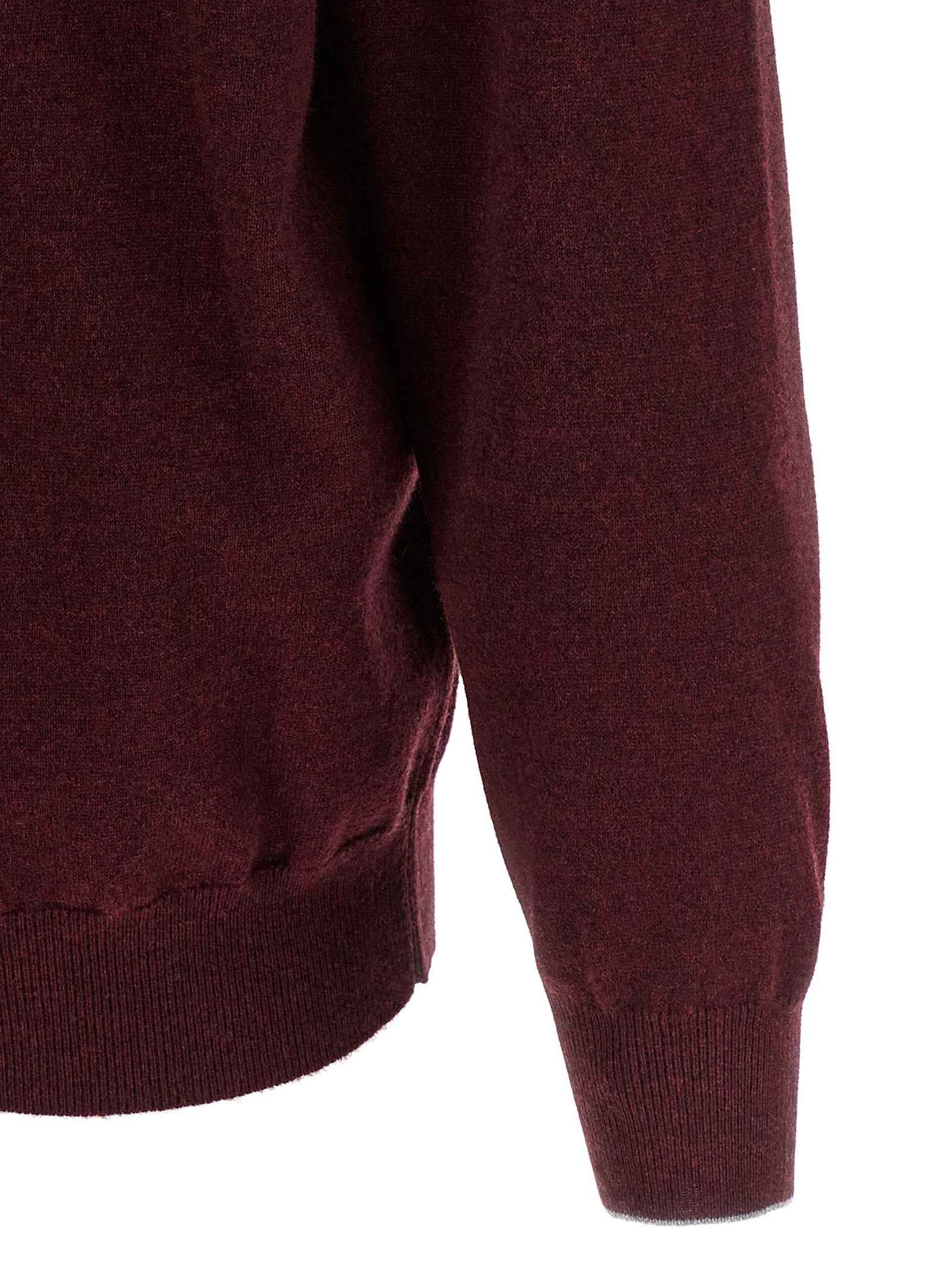 Bordeaux Cashmere Cardigan