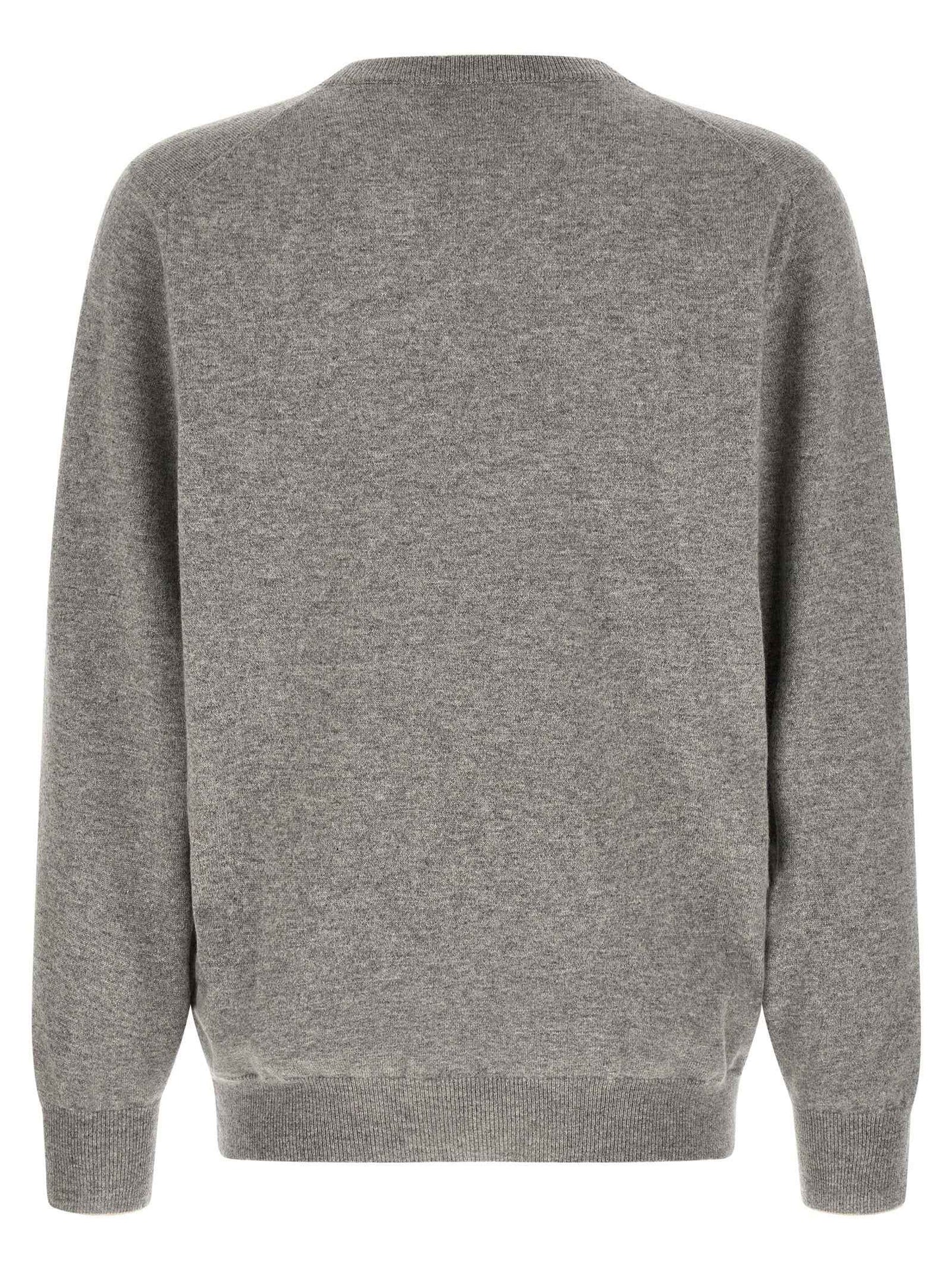 Gray Cashmere Cardigan