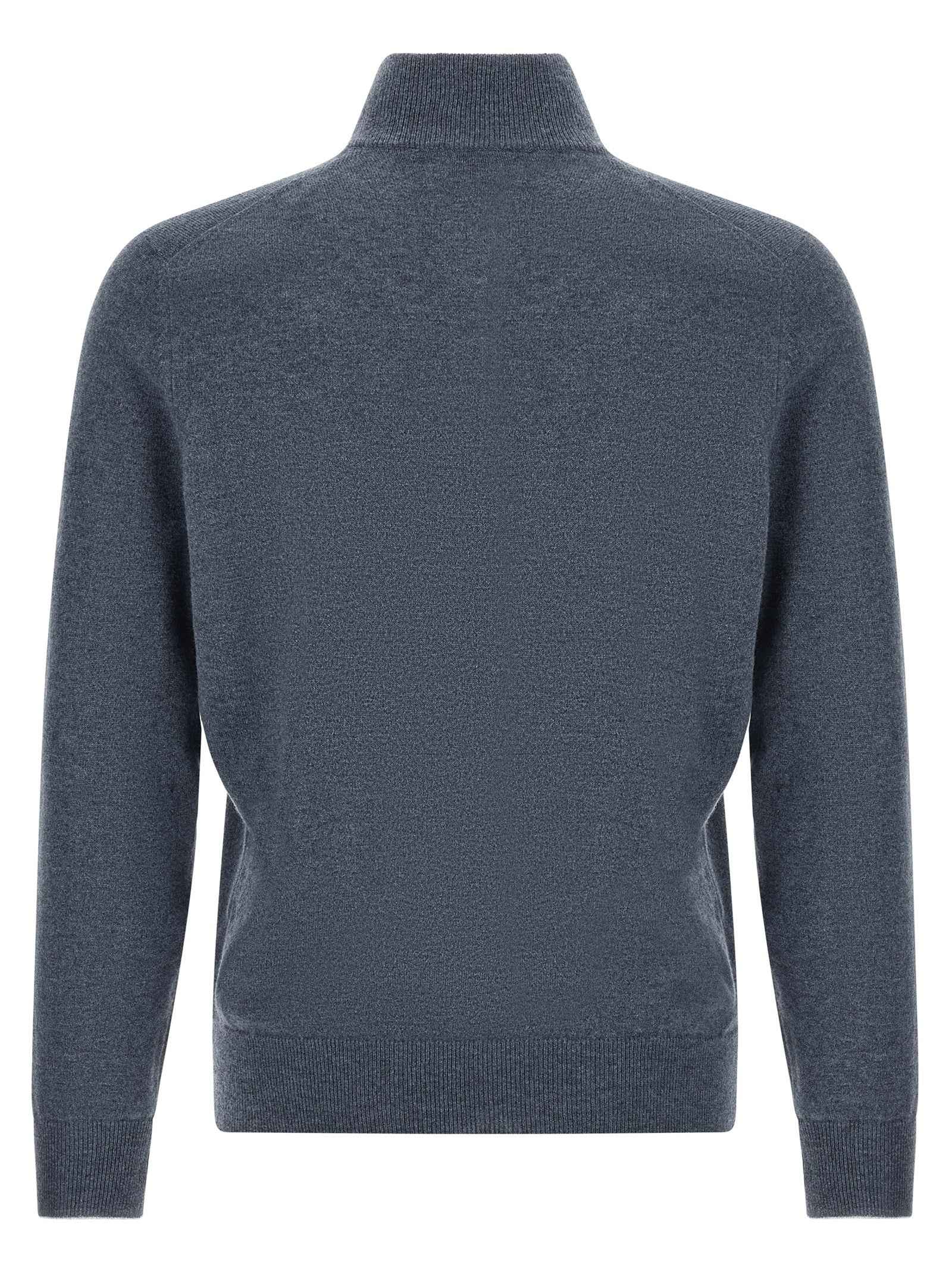 Blue Cashmere Cardigan