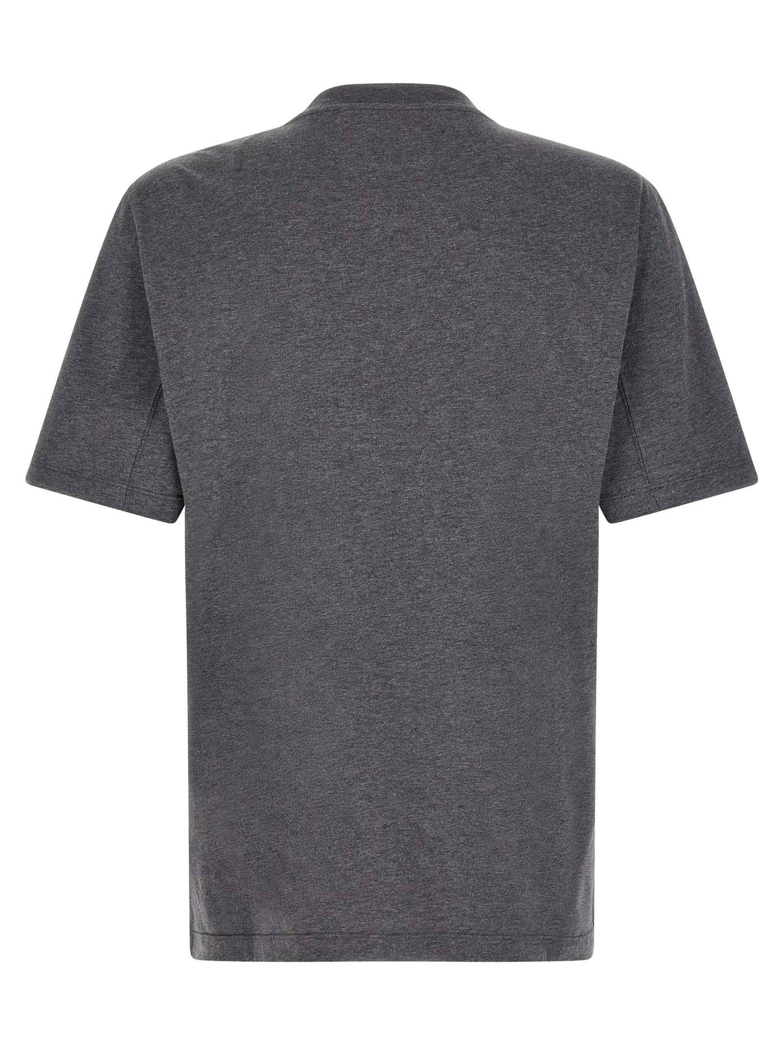 Gray Cotton T-Shirt