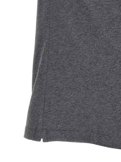 Gray Cotton T-Shirt