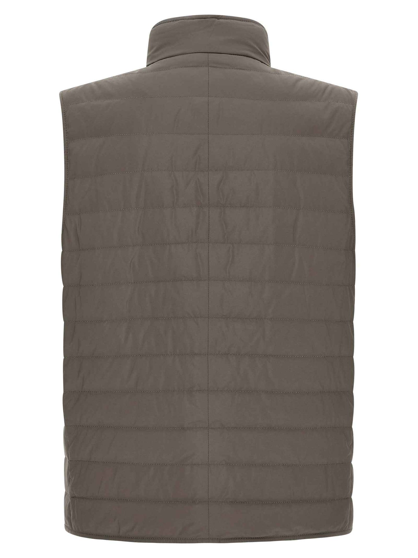 Bicolor Polyester Sleeveless Jacket