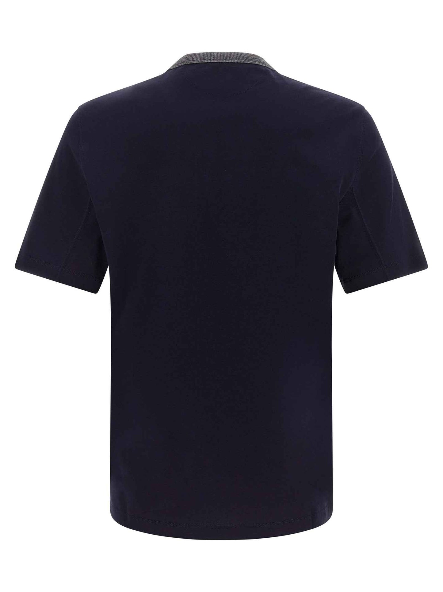 Blue Cotton T-Shirt