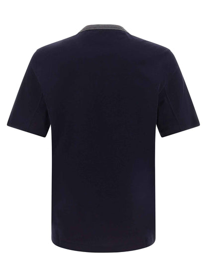 Blue Cotton T-Shirt