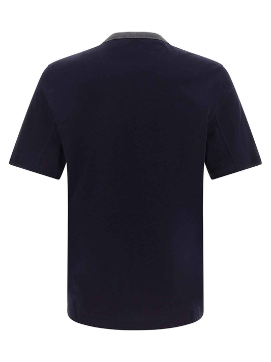 Blue Cotton T-Shirt
