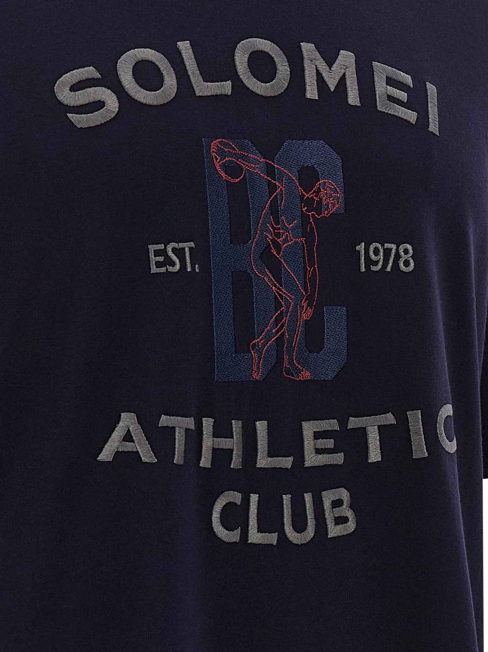 Blue Cotton T-Shirt