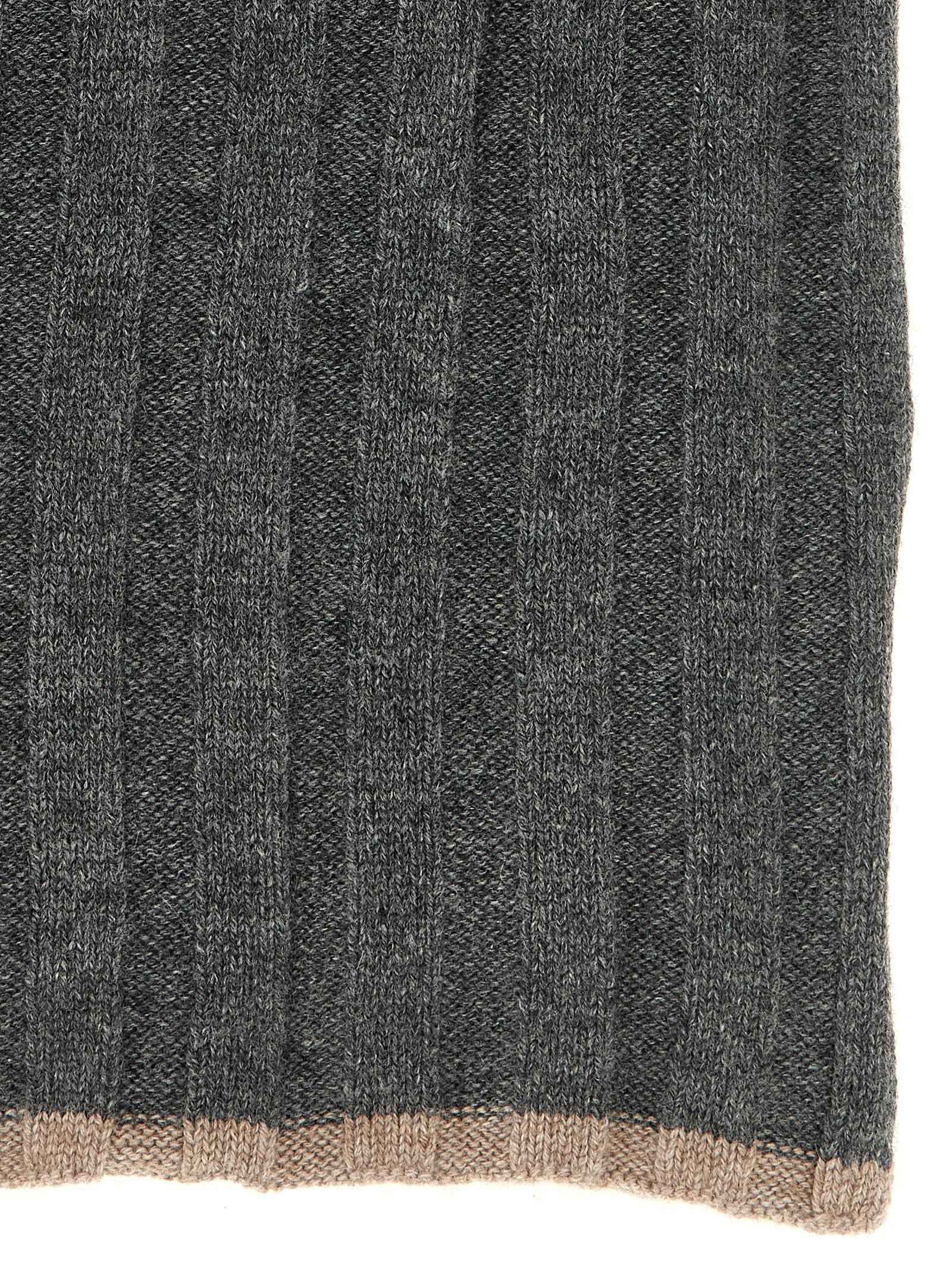 Gray Cashmere Scarf