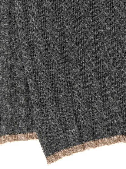 Gray Cashmere Scarf