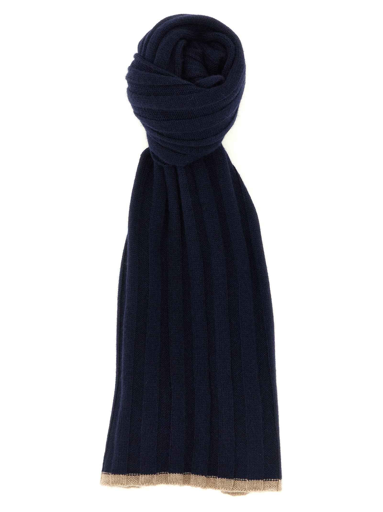 Blue Cashmere Scarf