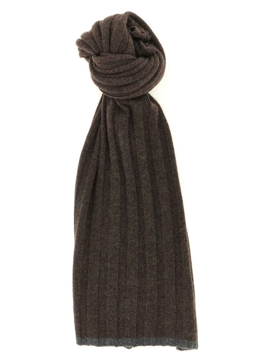 Brown Cashmere Scarf