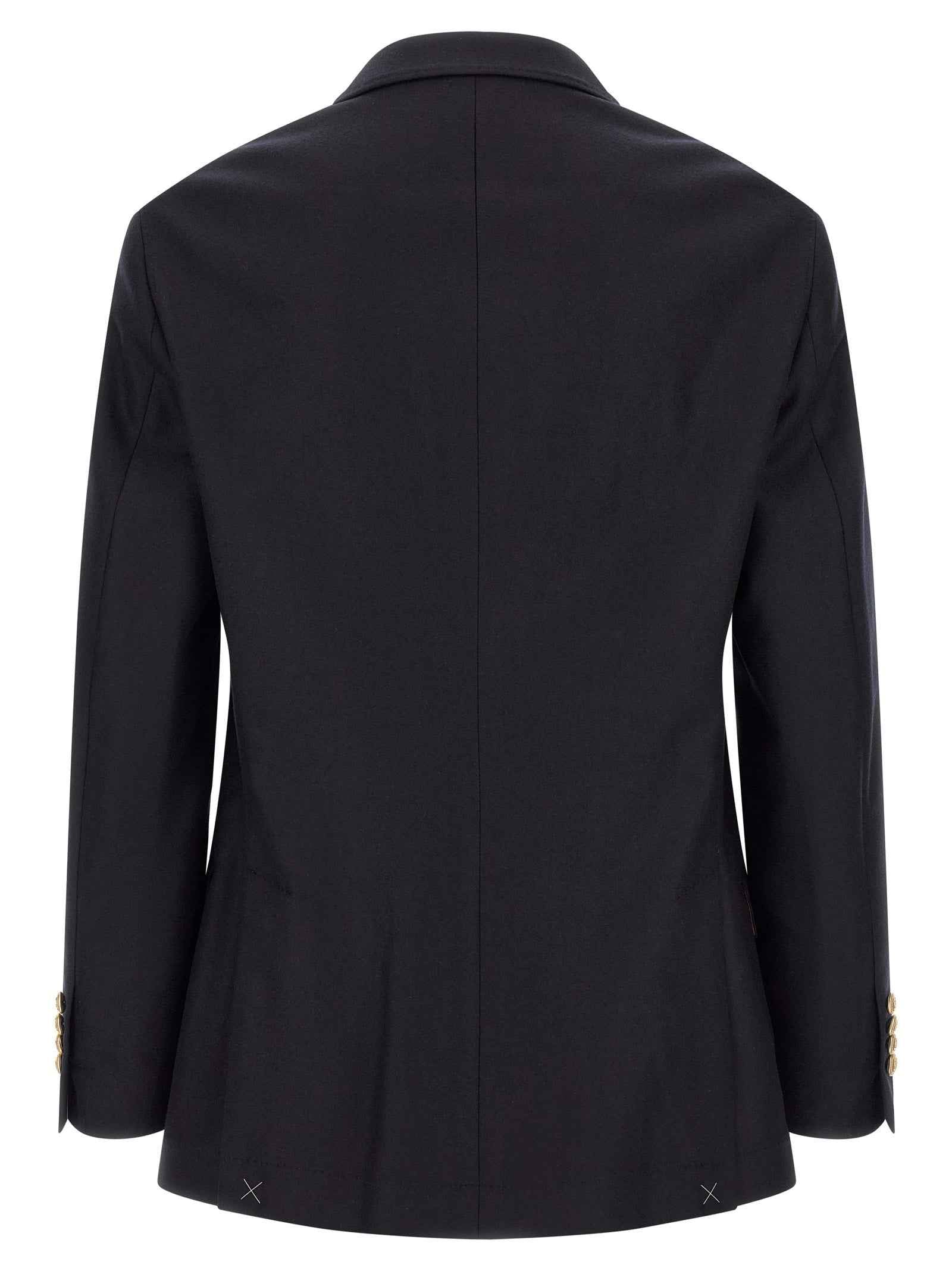 Blue Virgin Wool Blazer