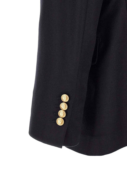 Blue Virgin Wool Blazer
