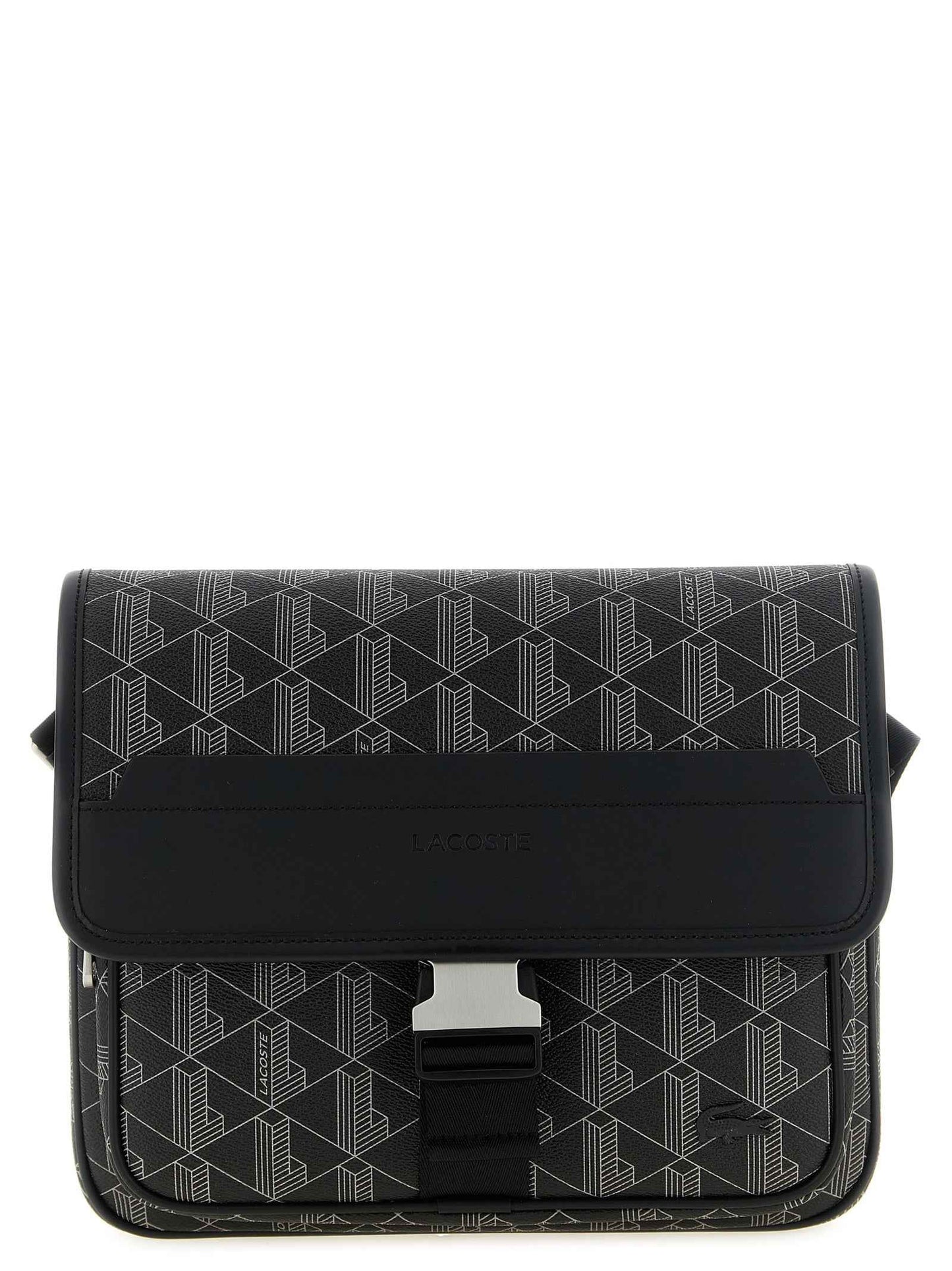 Black Pvc Crossbody Bag