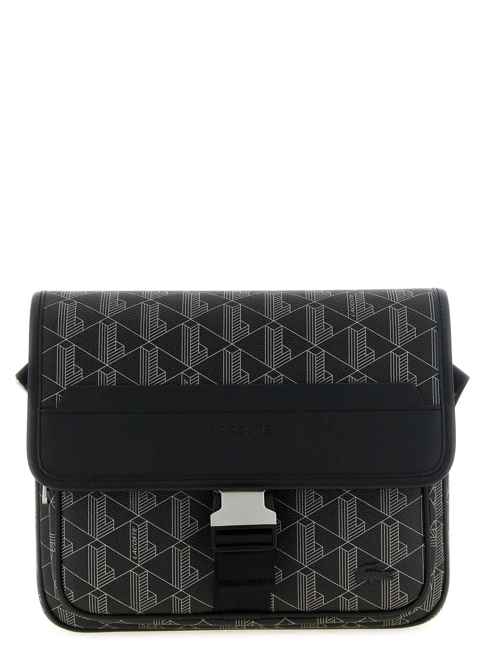 Black Pvc Crossbody Bag