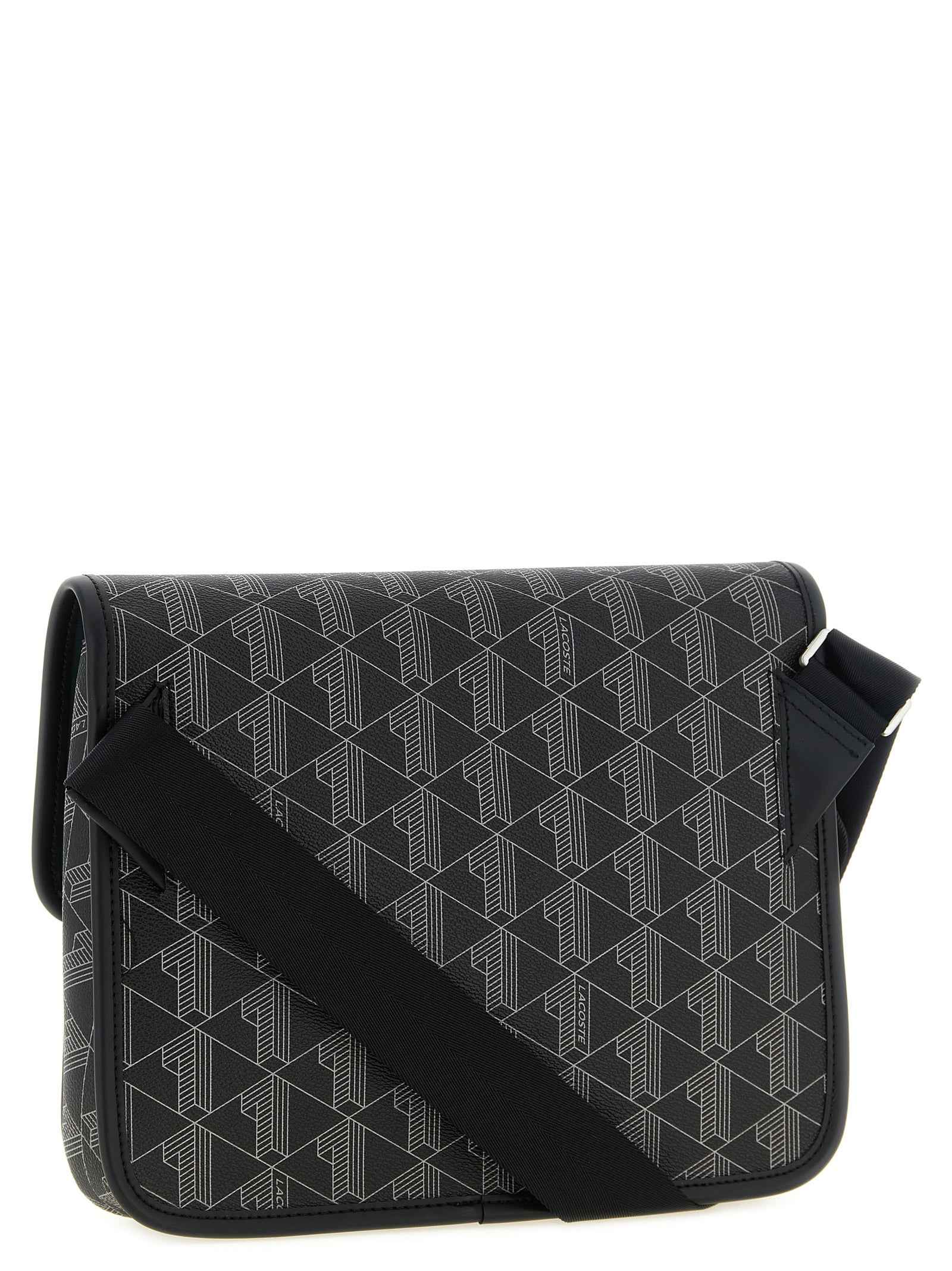 Black Pvc Crossbody Bag