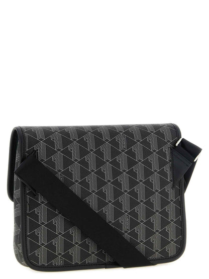Black Pvc Crossbody Bag
