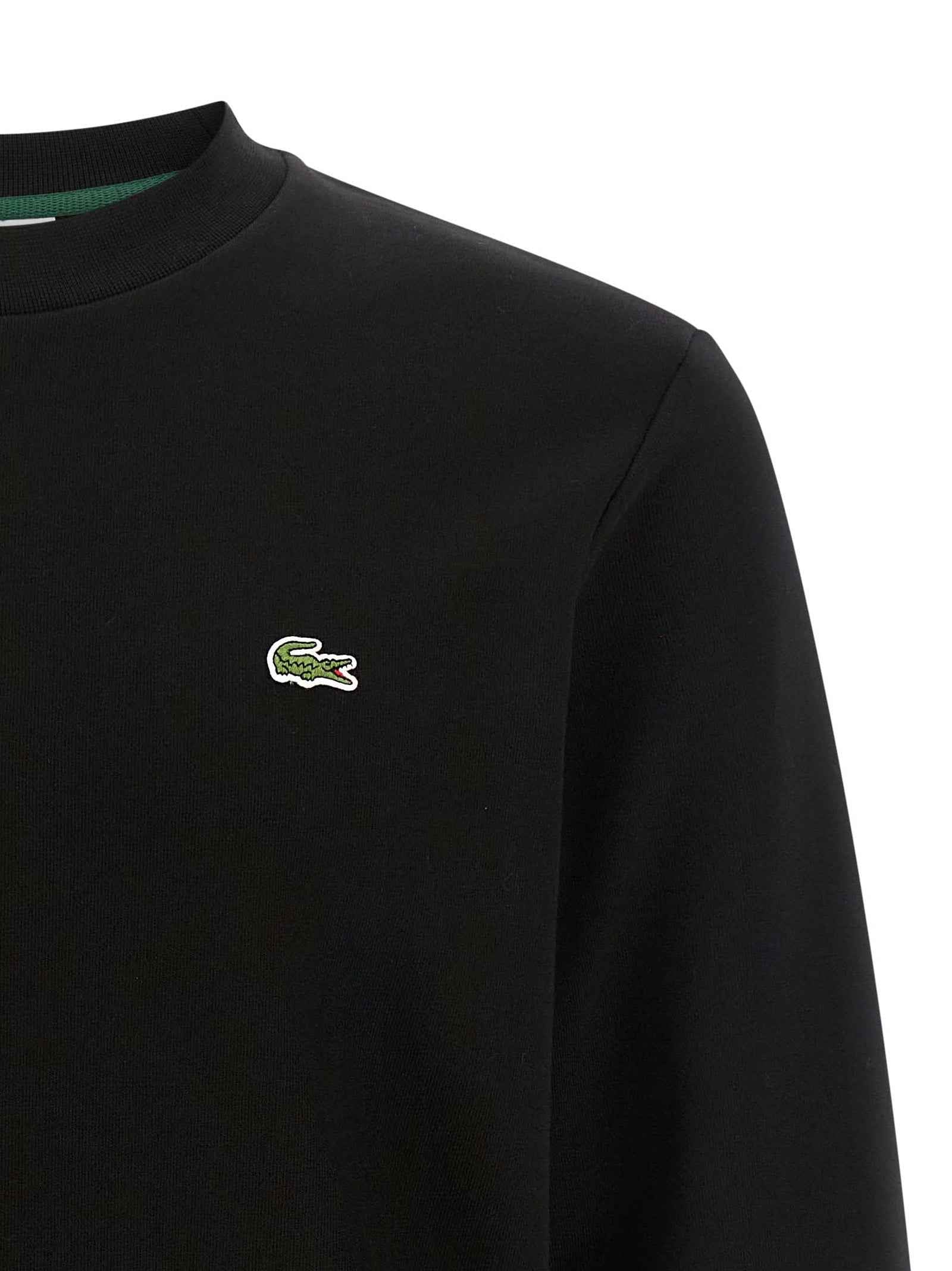 Black Cotton Sweatshirt