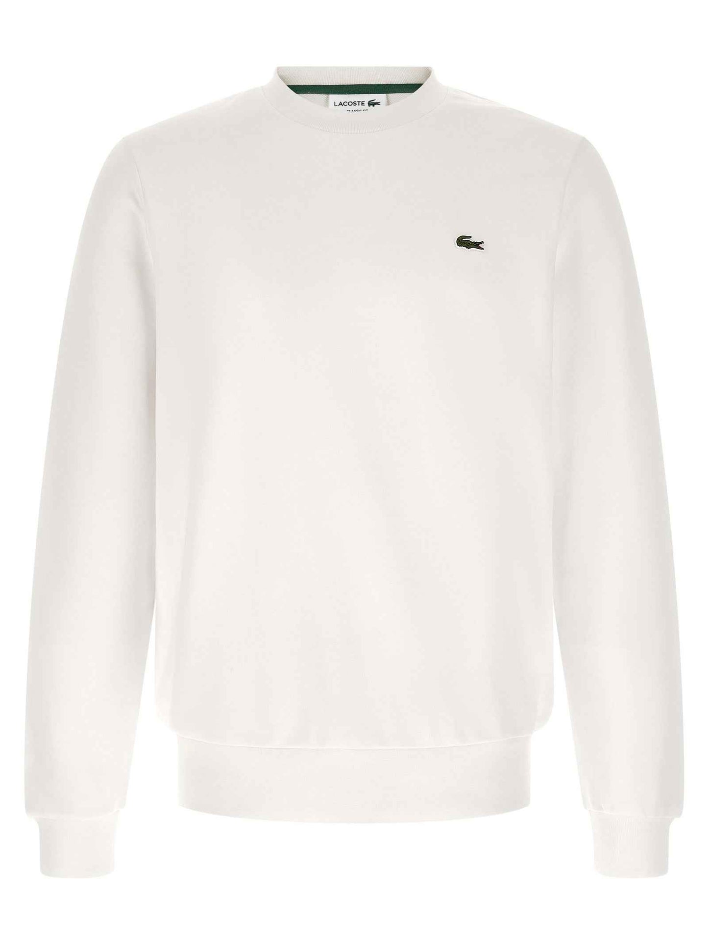 White Cotton Sweatshirt